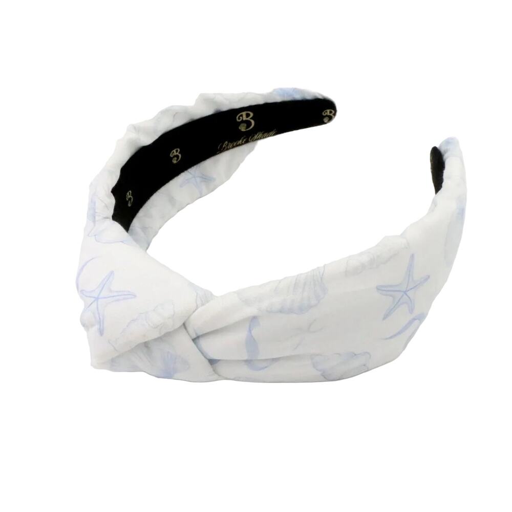 The Brooke Shade Ocean Bow Topknot Headband